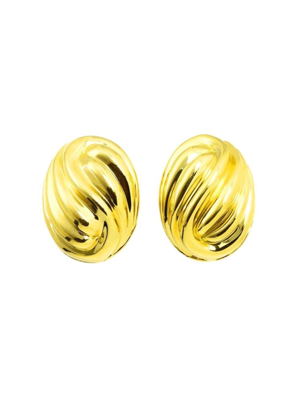Tiffany & Co Earrings 18k Yellow Gold 750 Clip